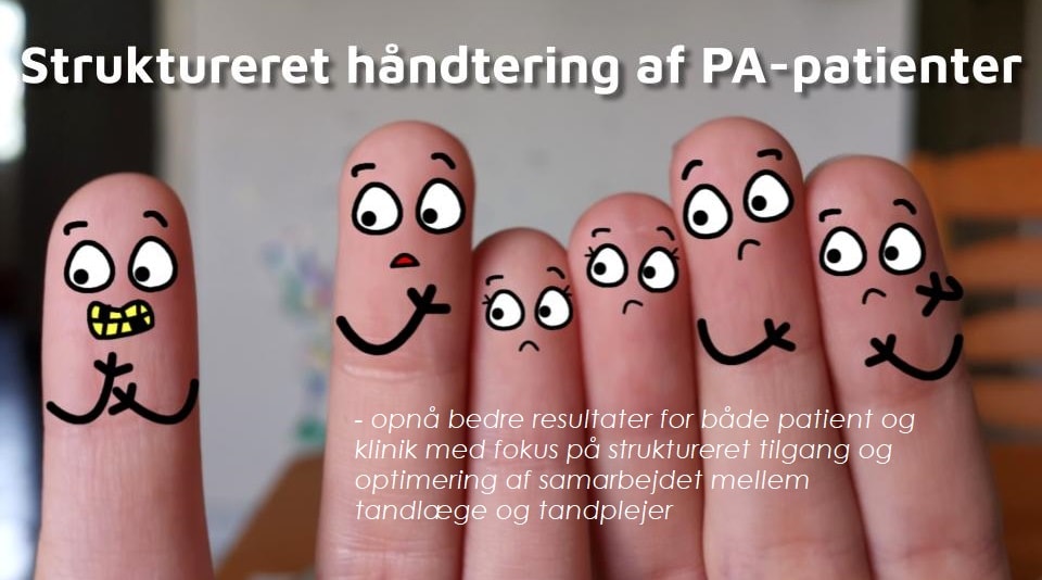 Illustration fra kurset i struktureret behandling af PA-patienter