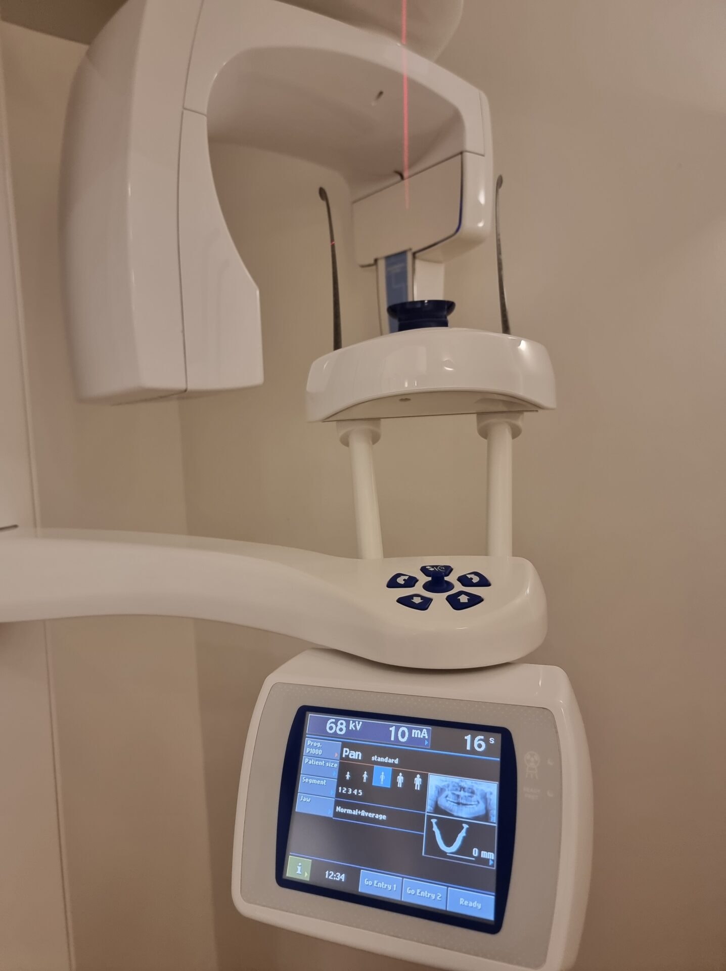 Røntgenudstyr på en tandklinik til Apollo-x kvalitetssystemet