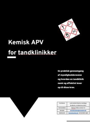 Forside på Medusa vejledning til kemisk APV