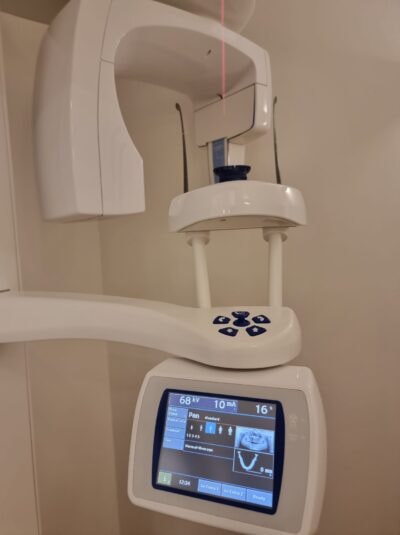 Panoramarøntgenapparat på en tandklinik